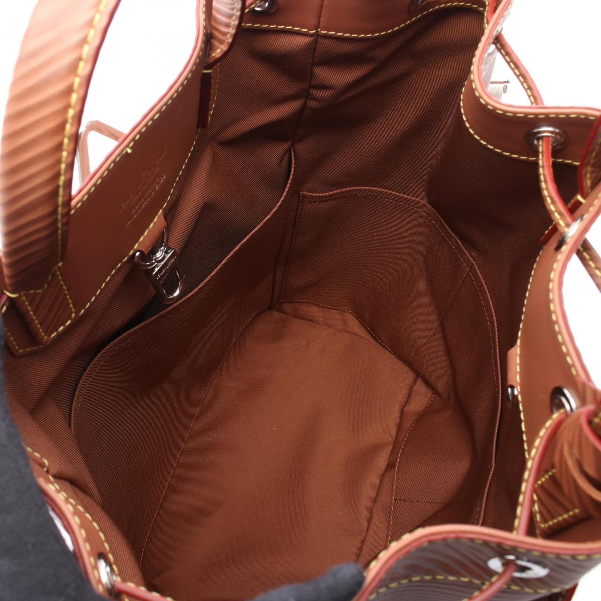 Louis Vuitton Brown Cognac Epi Leather Handbag