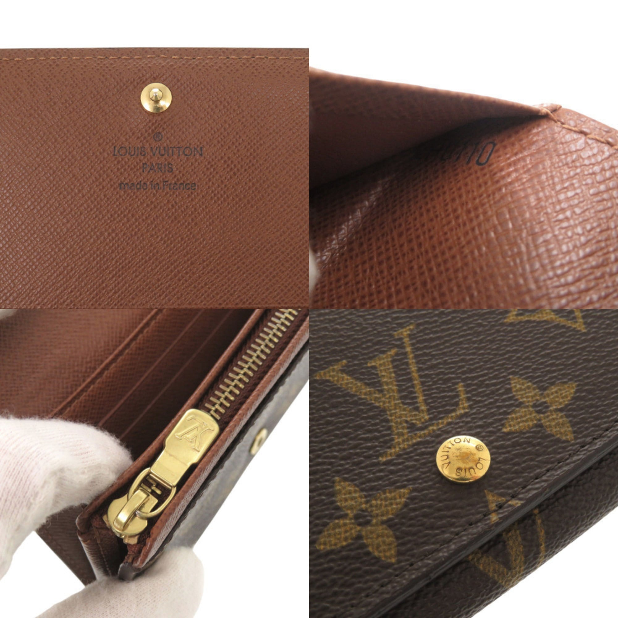 Louis Vuitton Brown Monogram Monogram Wallet