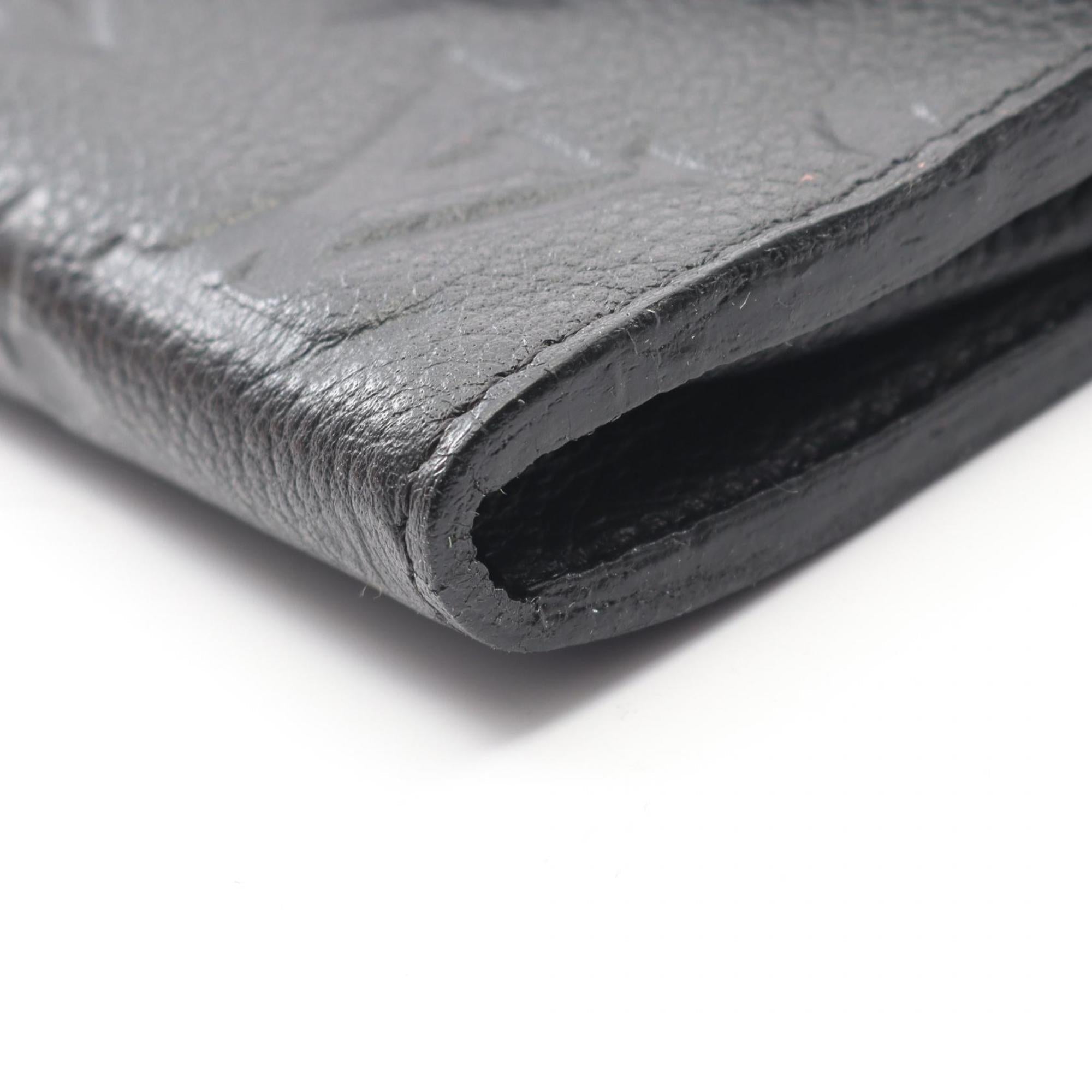 Louis Vuitton Infini Navy Monogram Empreinte Long Wallet