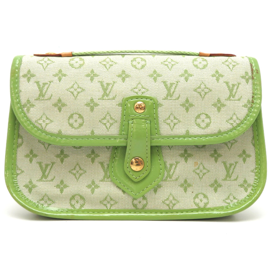 Louis Vuitton Green Monogram Pouch