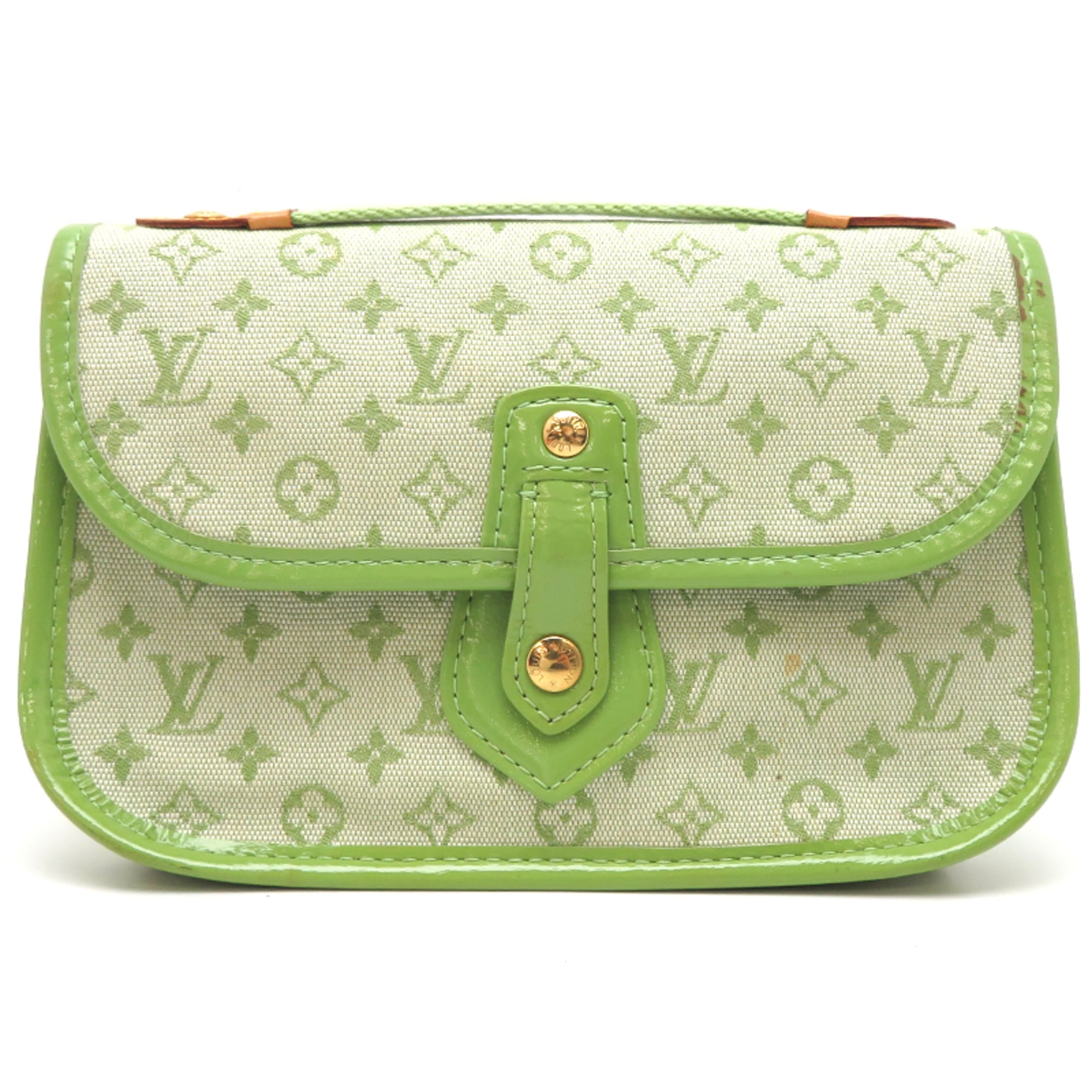 Louis Vuitton Green Monogram Pouch