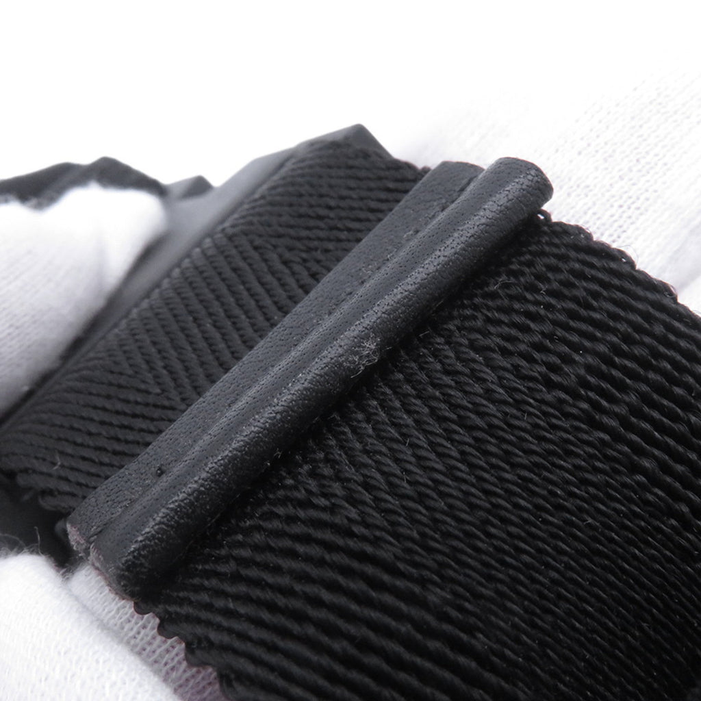 Gucci Black Canvas Pouch Sling Bag (Pre-Owned)