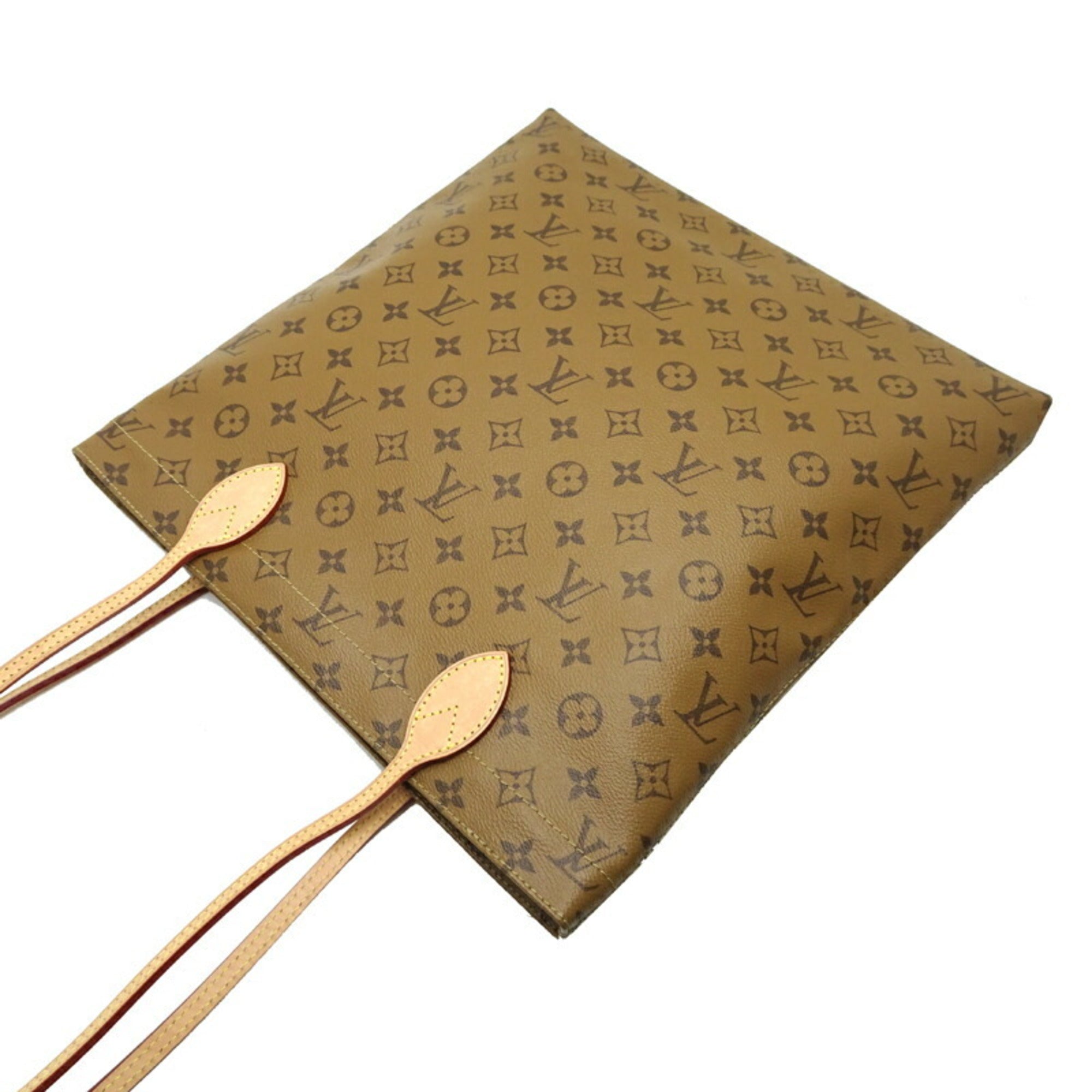 Louis Vuitton Brown Monogram Reverse Pouch Tote Bag