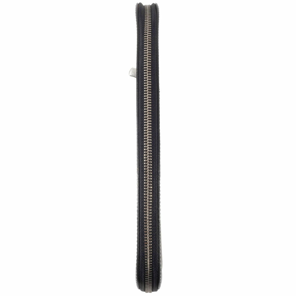Louis Vuitton Black Taiga Leather Leather Long Bill Wallet