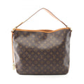 Louis Vuitton Brown Monogram Coated Canvas Shoulder Bag