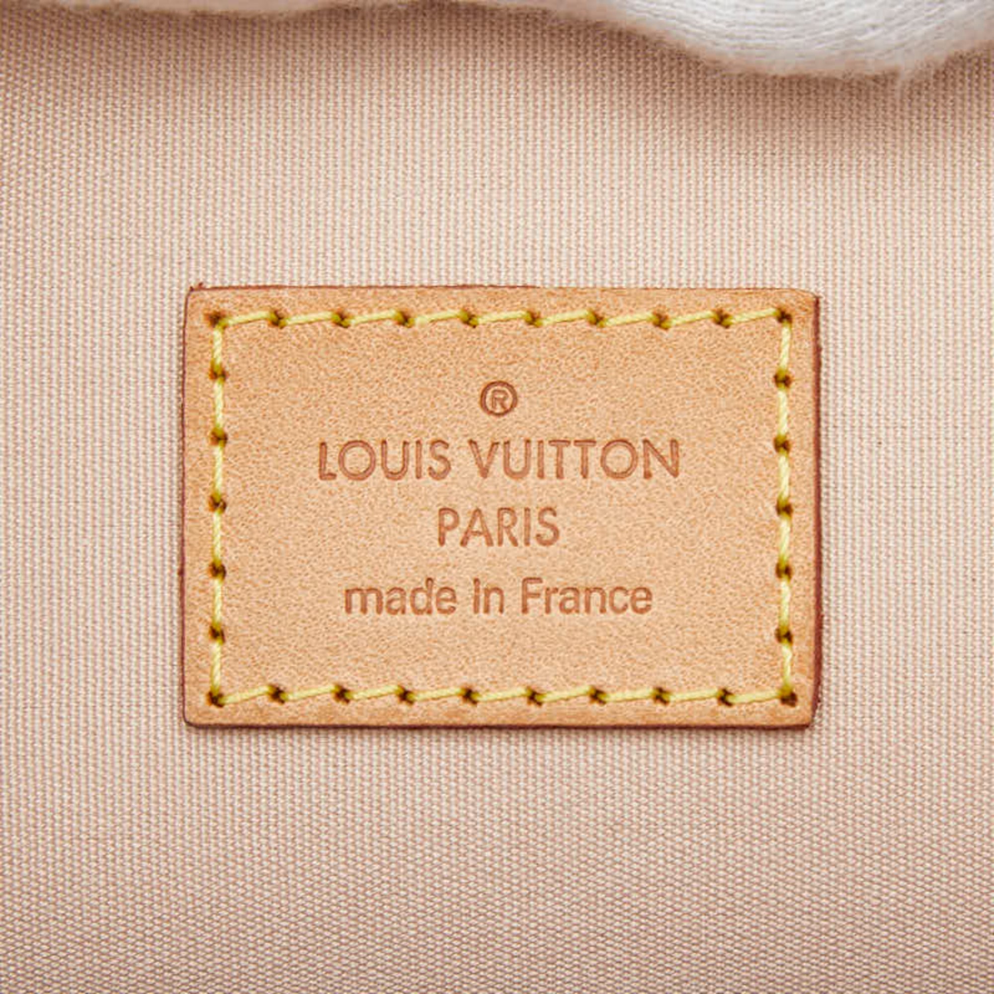 Louis Vuitton Monogram Rose Florentin Patent Leather Monogram Vernis Handbag