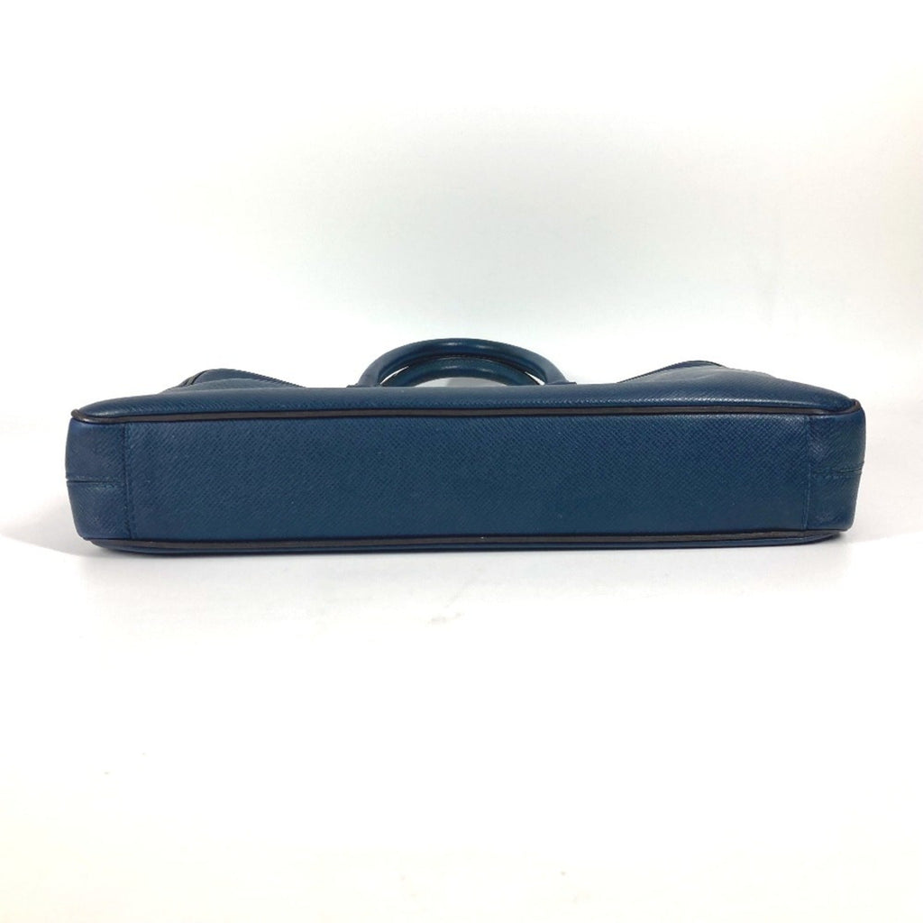 Louis Vuitton Navy Ocean Taiga Leather Briefcase Handbag