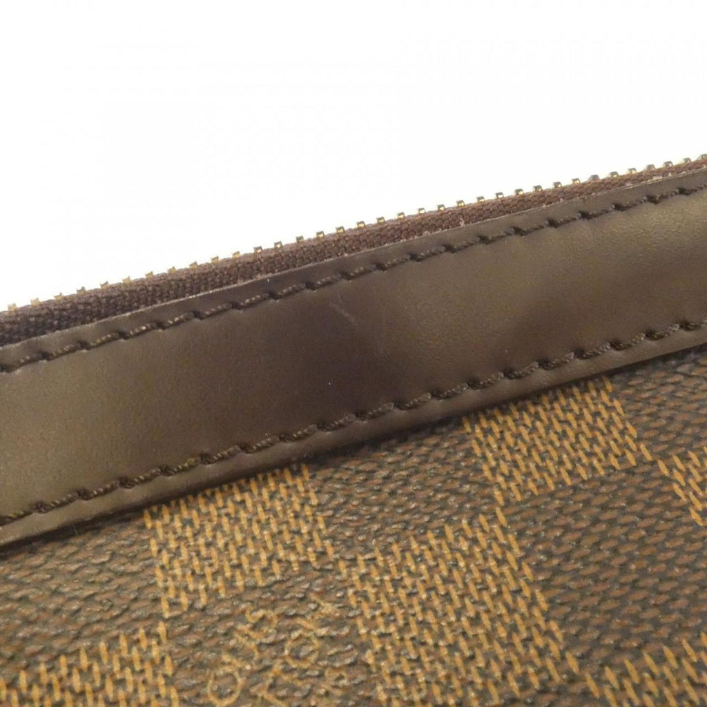 Louis Vuitton Brown Coated Canvas Shoulder Bag