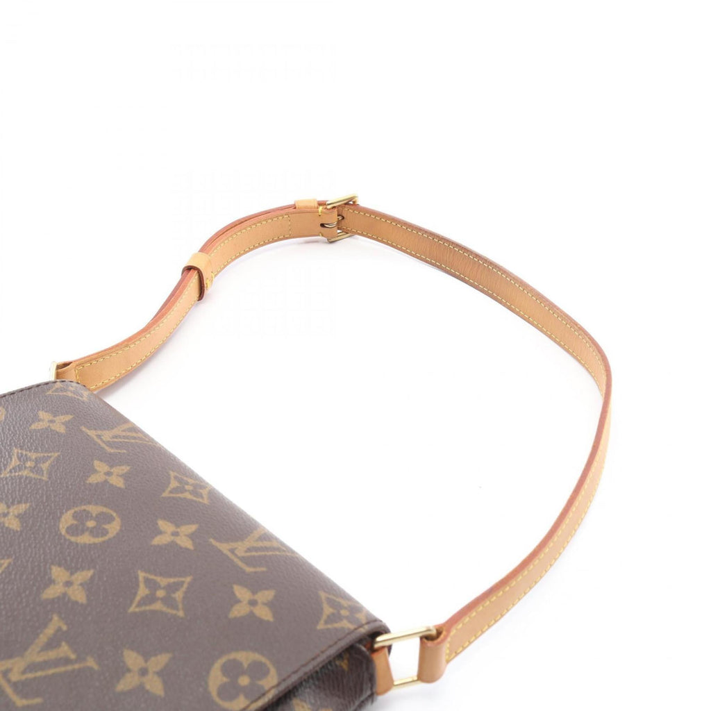 Louis Vuitton Brown Monogram Coated Canvas Leather Handbag Shoulder Bag