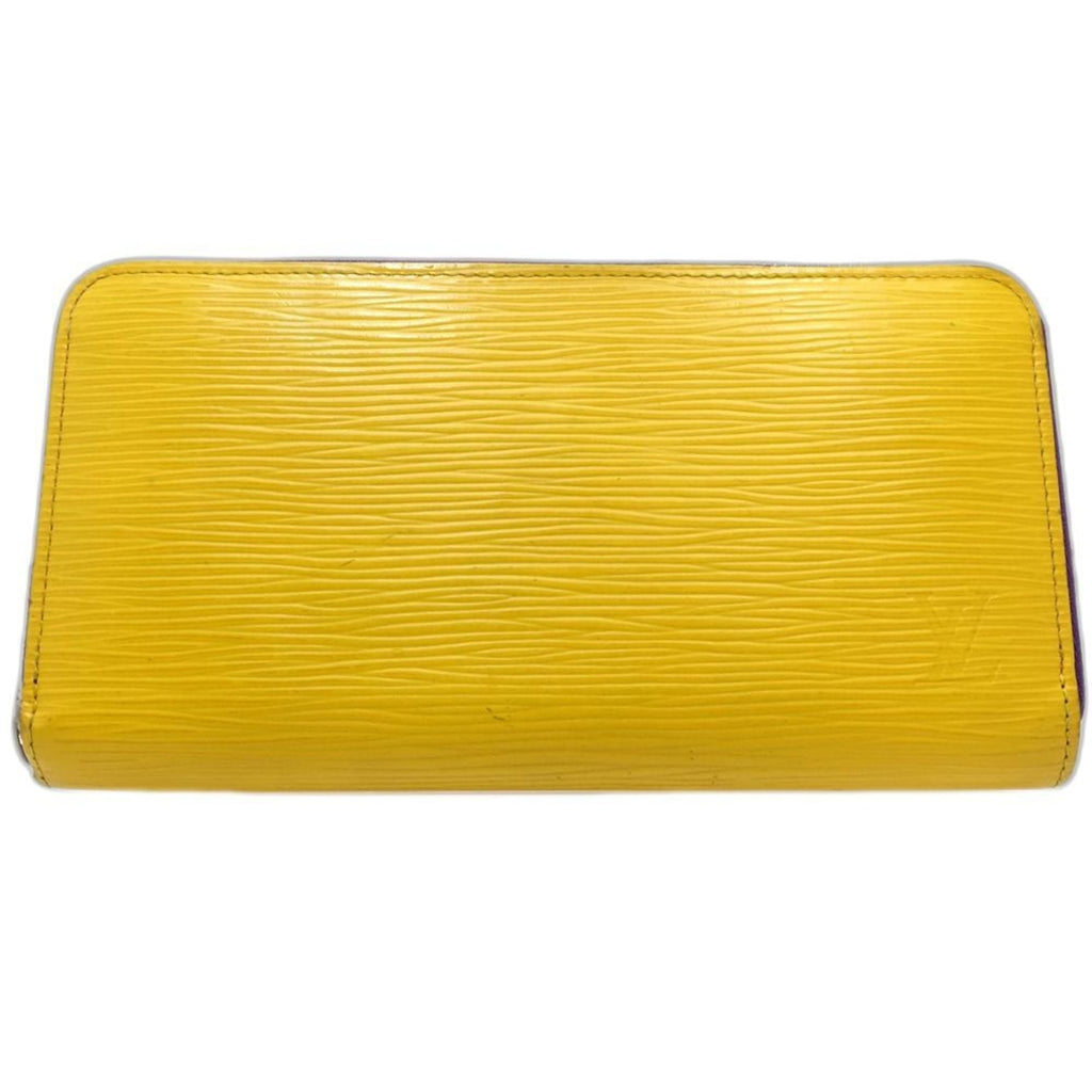 Louis Vuitton Epi Citron Leather Long Wallet