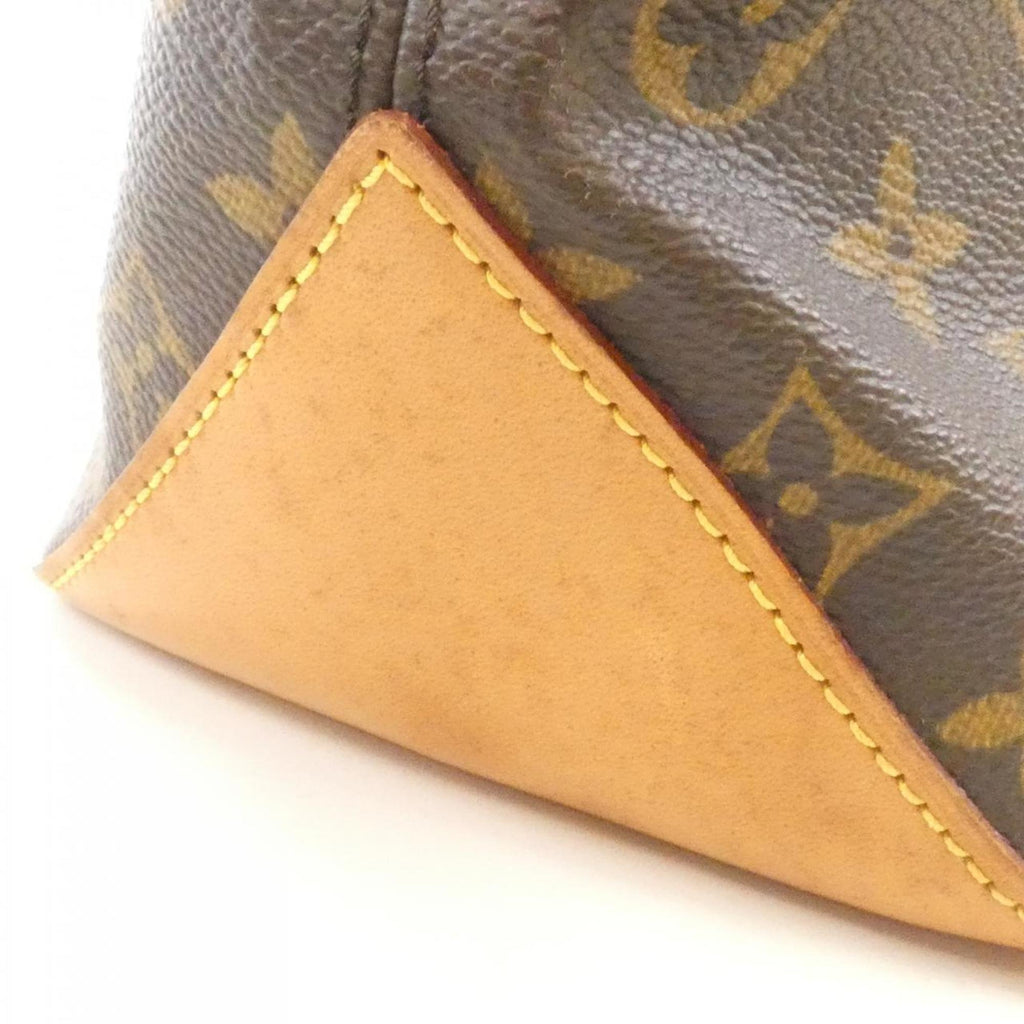 Louis Vuitton Marron Coated Canvas Handbag