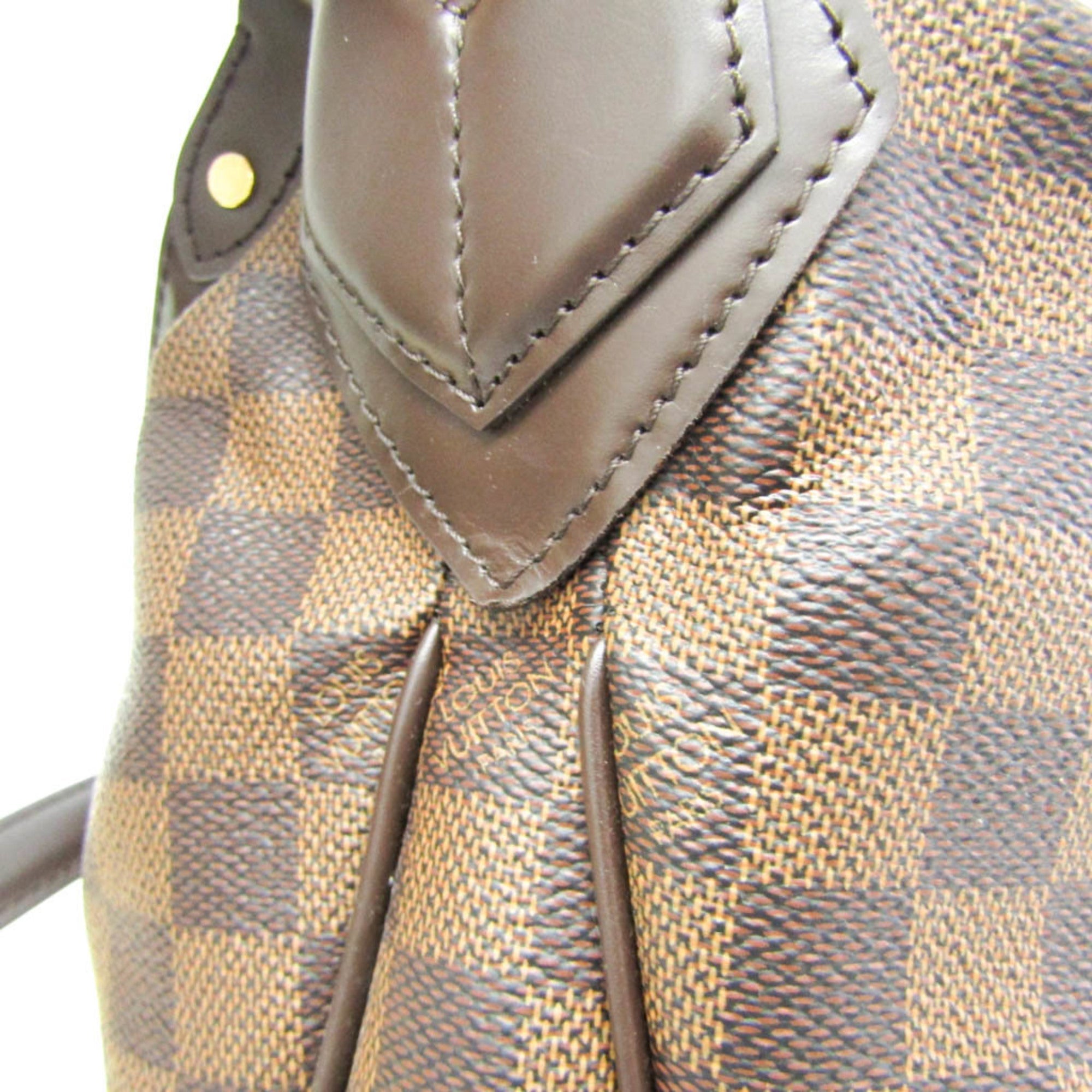 Louis Vuitton Damier Ebene Damier Canvas Handbag Shoulder Bag
