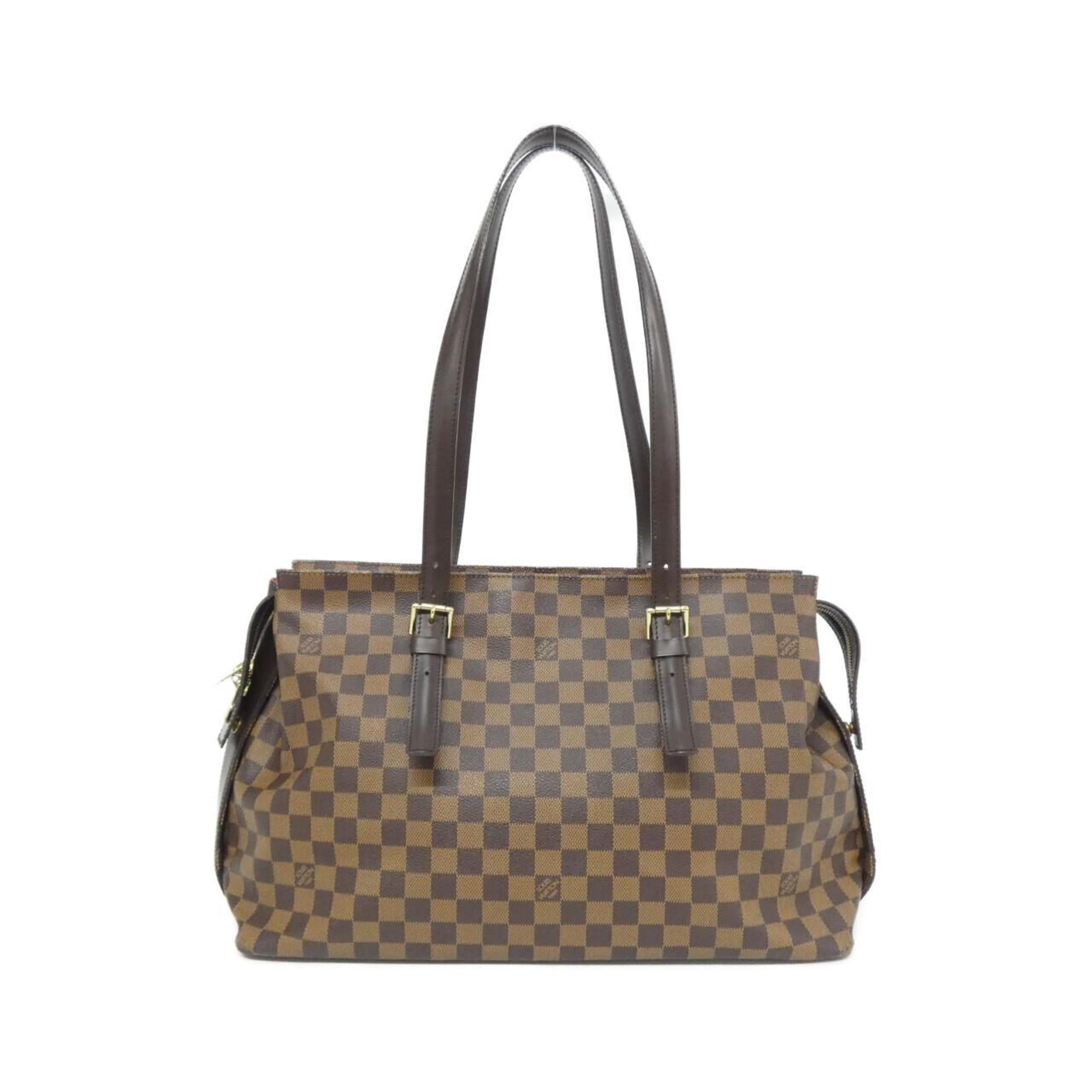 Louis Vuitton Ebene Coated Canvas Shoulder Bag
