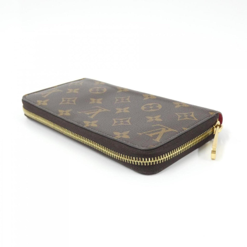 Louis Vuitton Coquelicots Marron Coated Canvas Long Wallet