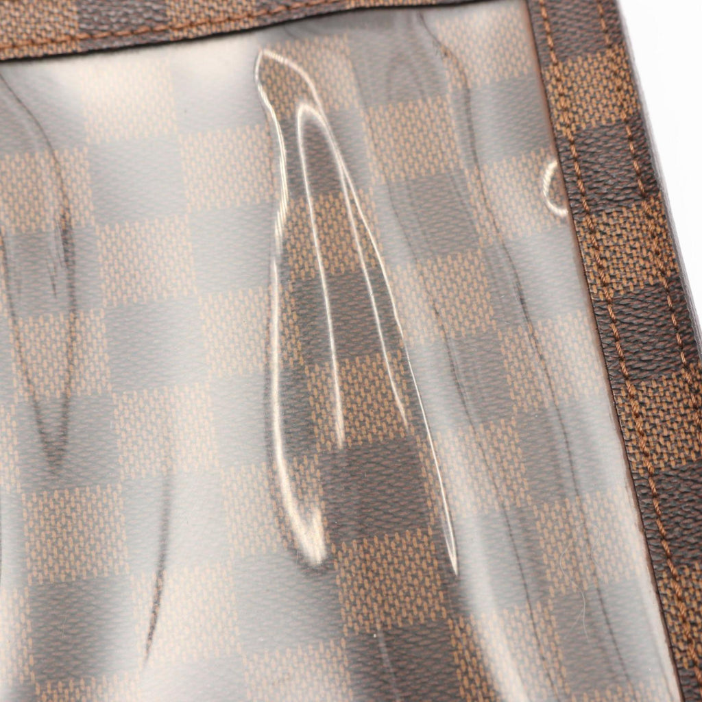 Louis Vuitton Brown Coated Canvas Leather Shoulder Bag