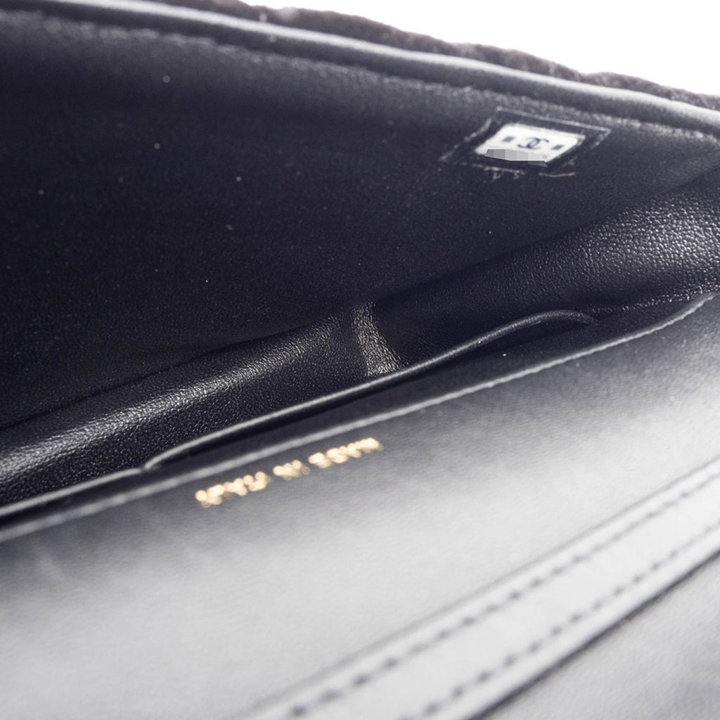 Chanel Matelasse Black Shoulder Bag