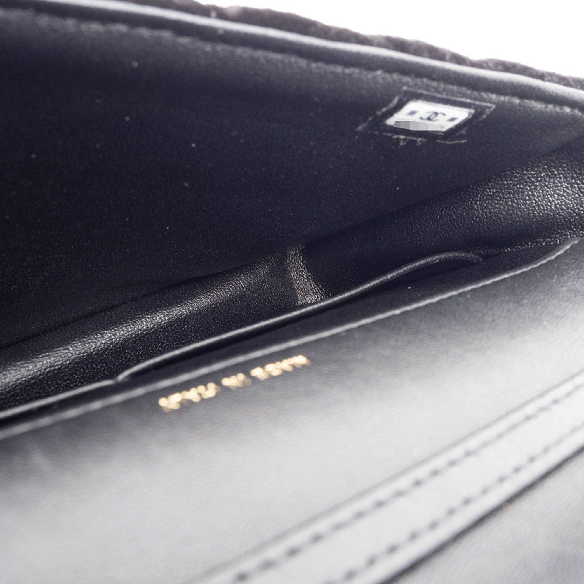 Chanel Matelasse Black Shoulder Bag