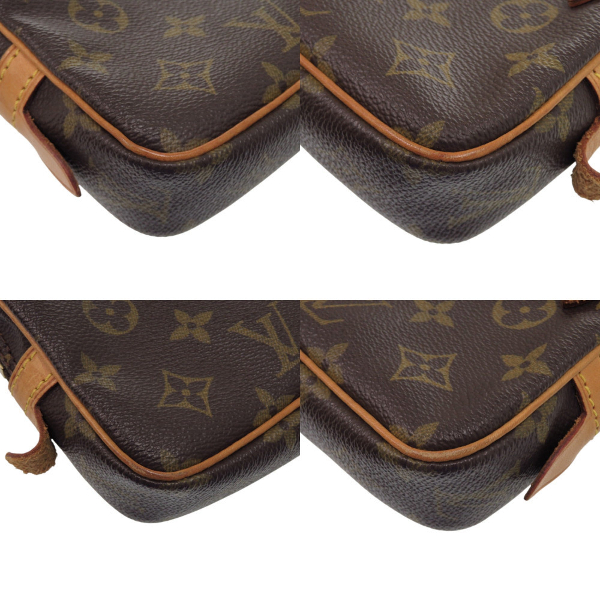 Louis Vuitton Brown Monogram Canvas Shoulder Bag