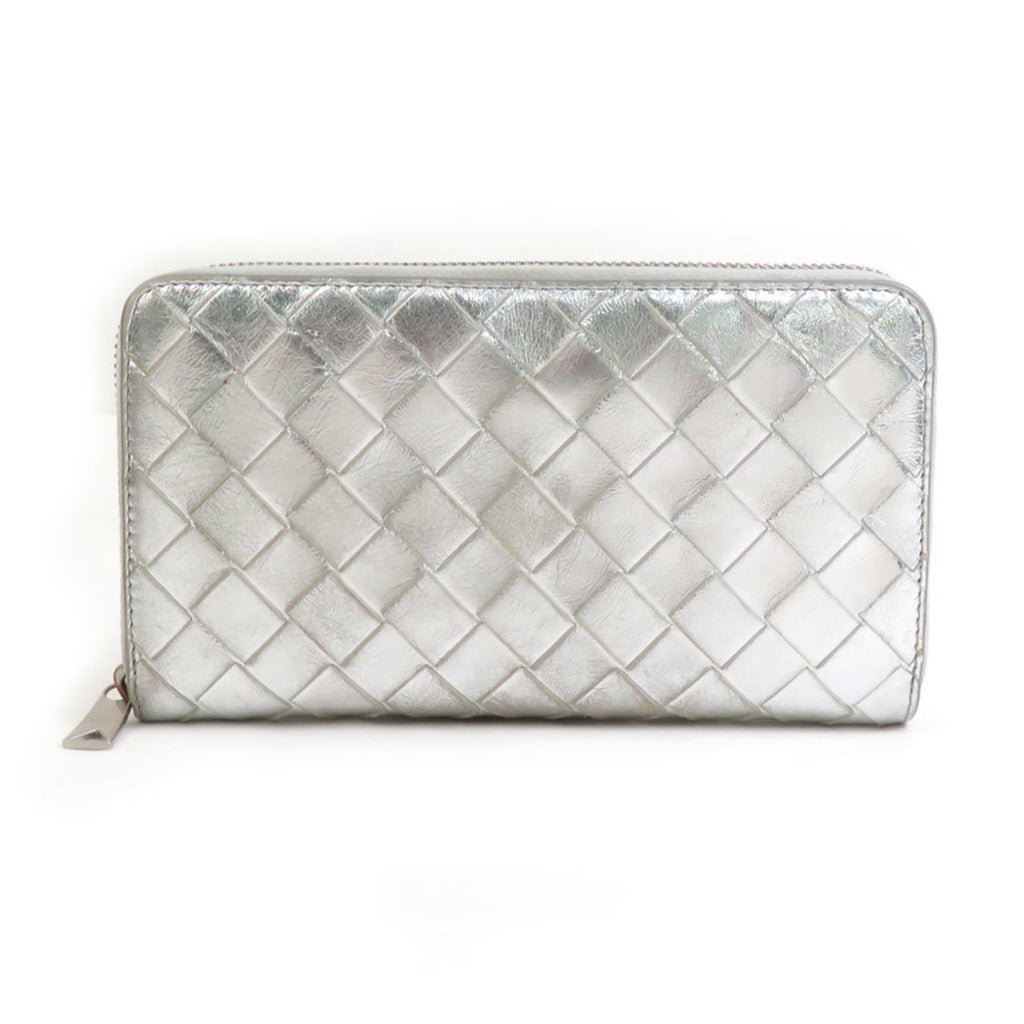 Bottega Veneta Leather Long Wallet (Bi-Fold)