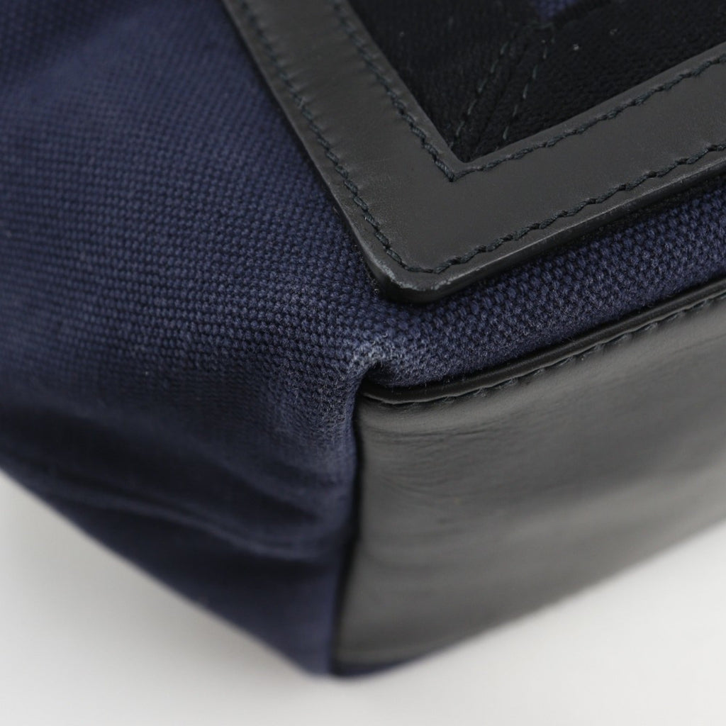 Balenciaga Navy Canvas Tote