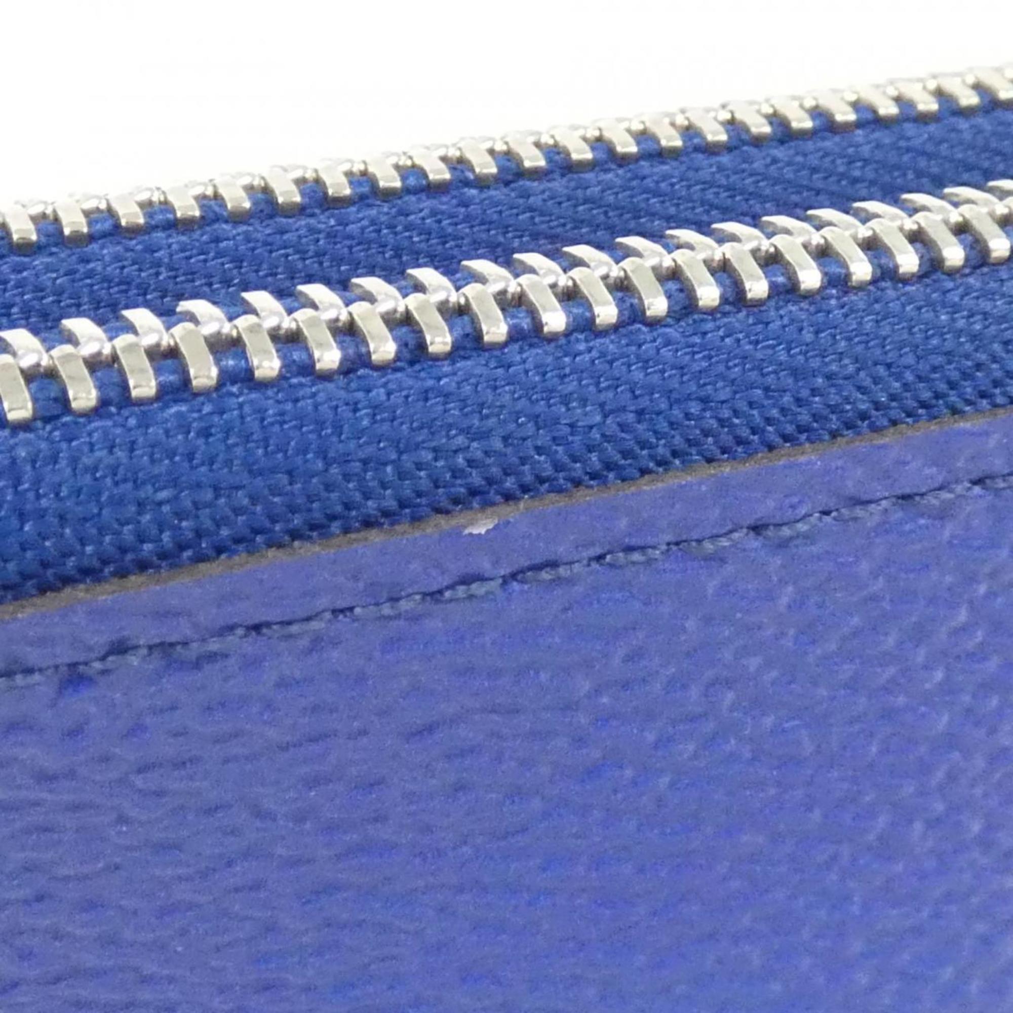 Louis Vuitton Blue Coated Canvas Pochette Shoulder Bag