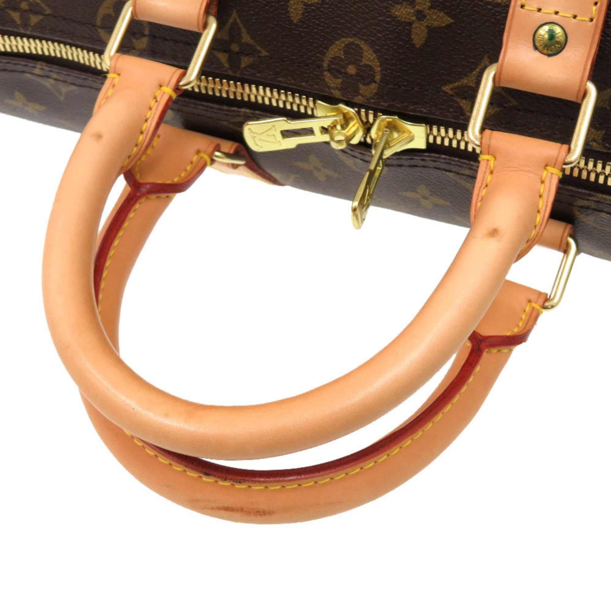 Louis Vuitton Brown Monogram Canvas Boston Bag