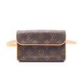 Louis Vuitton Brown Coated Canvas Pvc Monogram Leather Fanny Pack Pochette