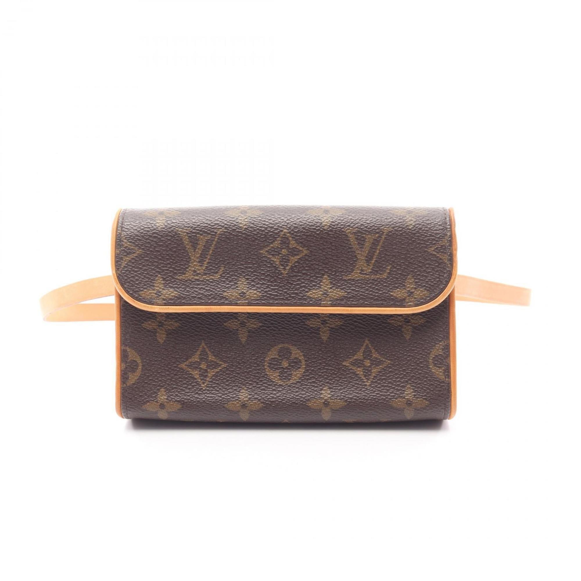 Louis Vuitton Brown Coated Canvas Pvc Monogram Leather Fanny Pack Pochette