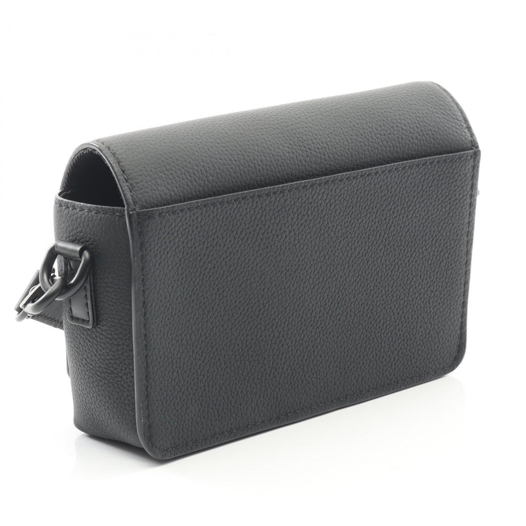 Louis Vuitton Black Leather Shoulder Bag