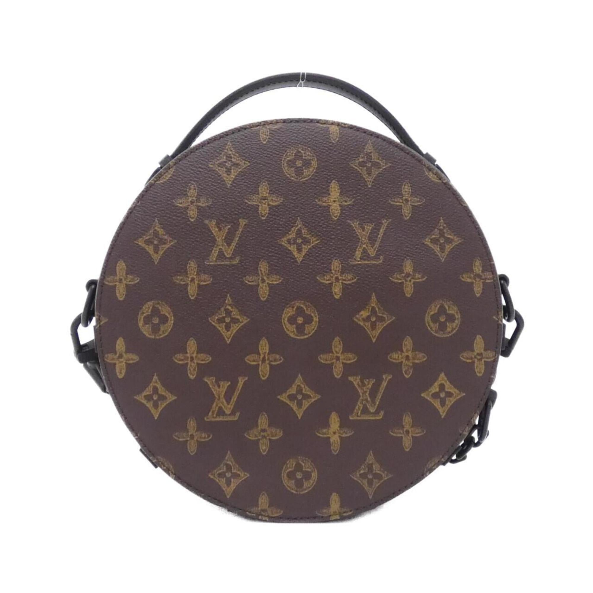 Louis Vuitton Marron Coated Canvas Shoulder Bag