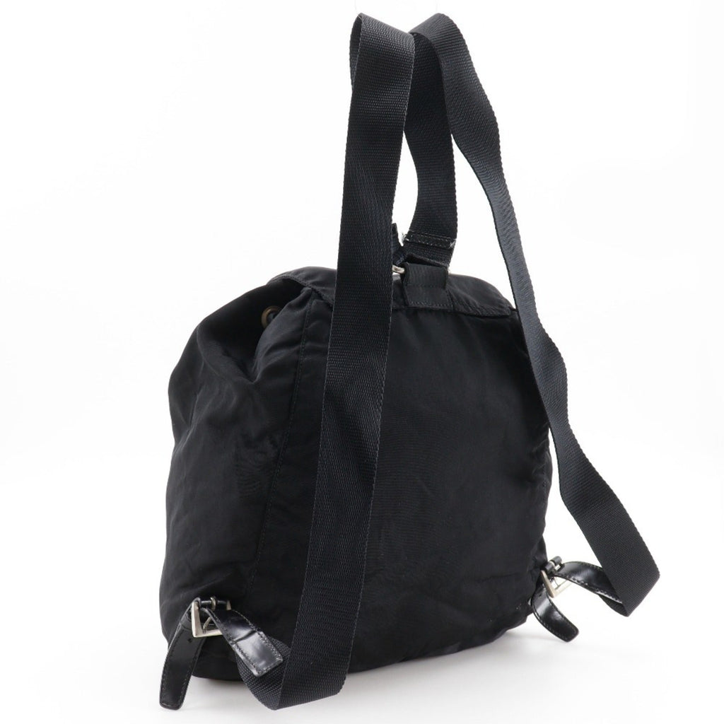 Prada Black Nylon Backpack Tote Bag