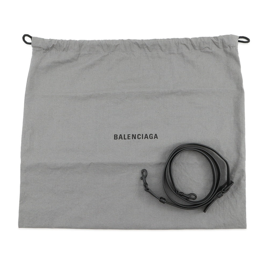 Balenciaga Black Leather Hand