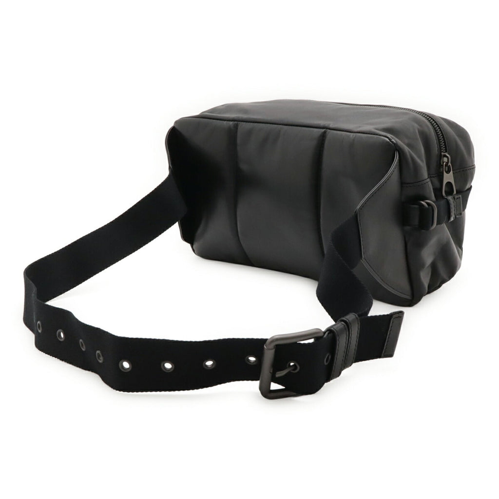 Bottega Veneta Intrecciato Black Leather Sling Bag