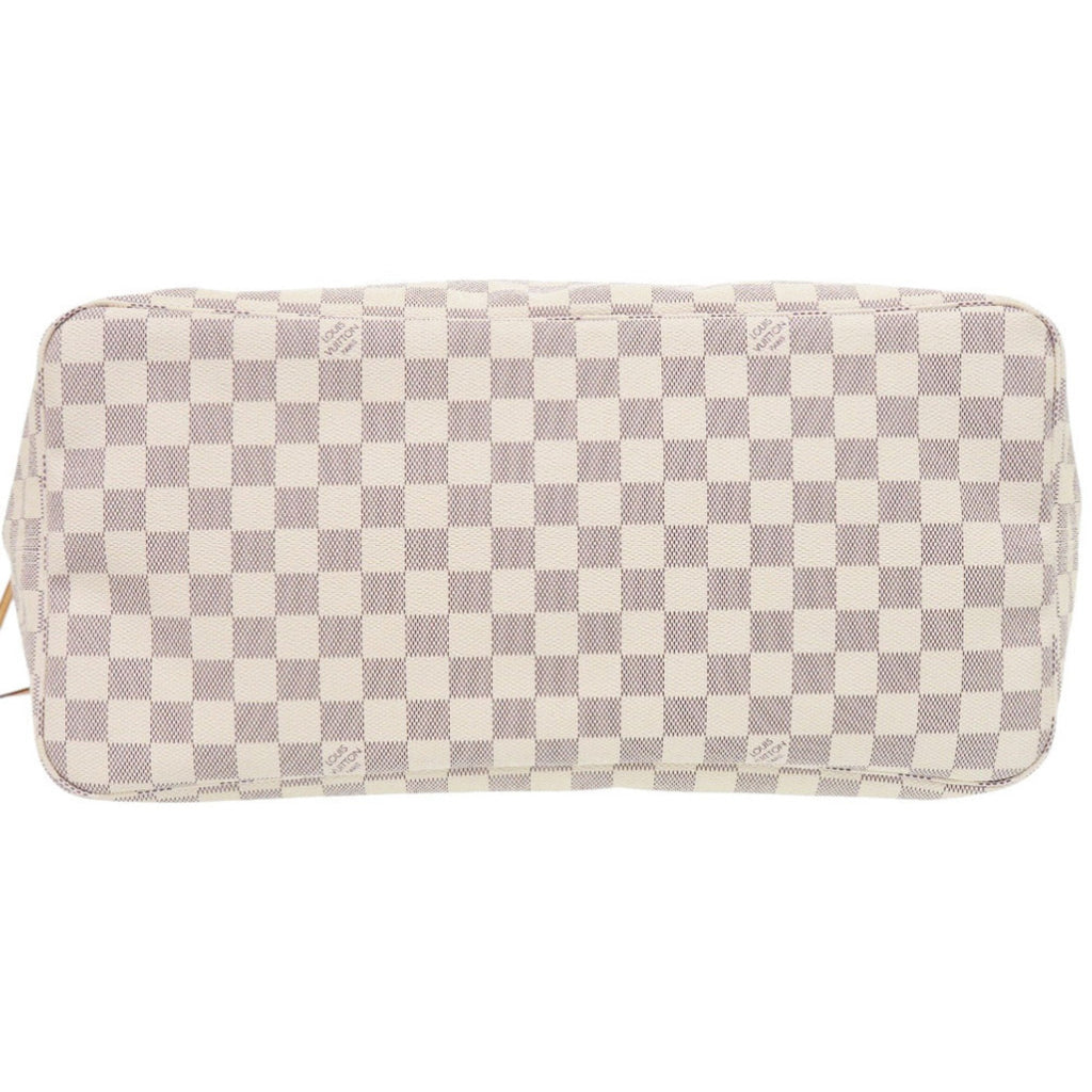 Louis Vuitton White Damier Azur Tote Bag