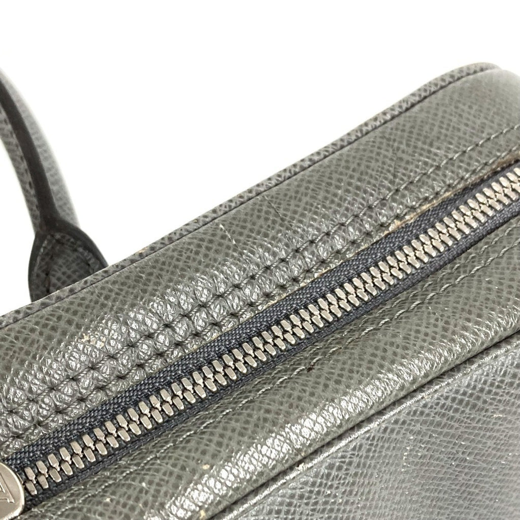 Louis Vuitton Galle Glacier Gray Taiga Leather Handbag Tote Bag