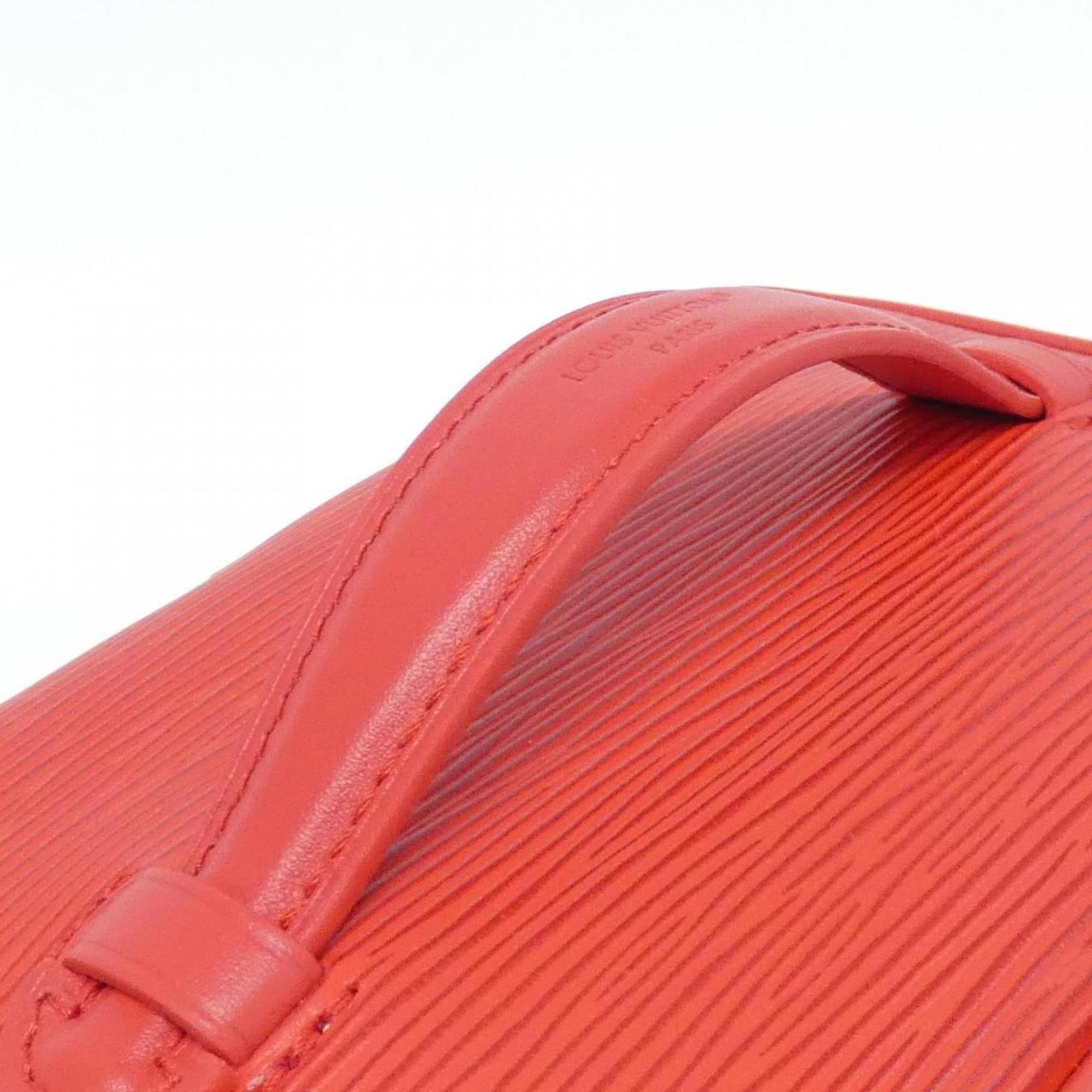 Louis Vuitton Red Color Leather Handbag