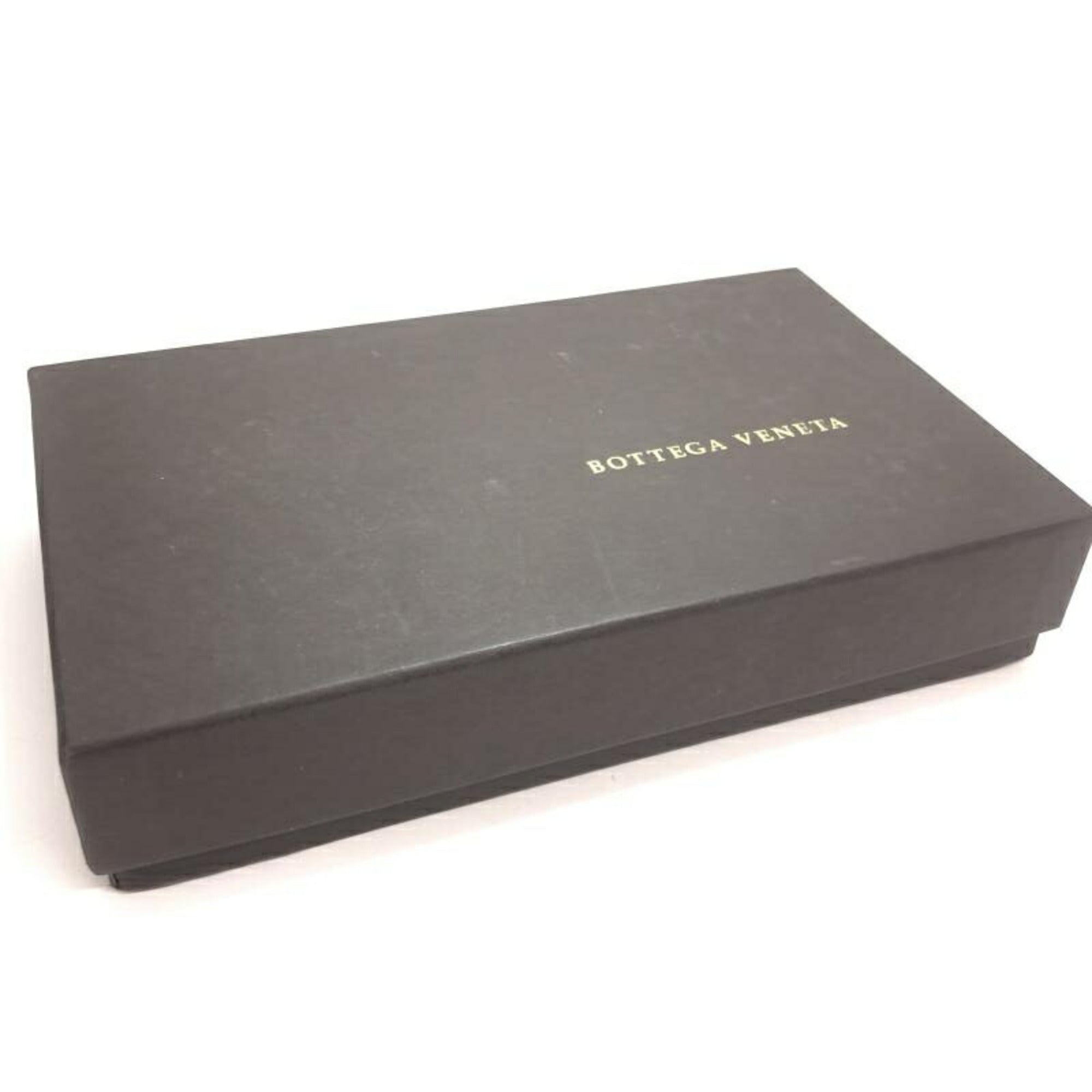 Bottega Veneta Intrecciato Navy Leather Long Wallet (Bi-Fold)