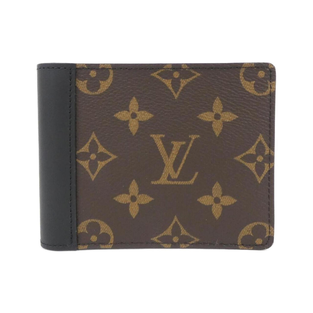 Louis Vuitton Brown Marron Coated Canvas Bill Wallet