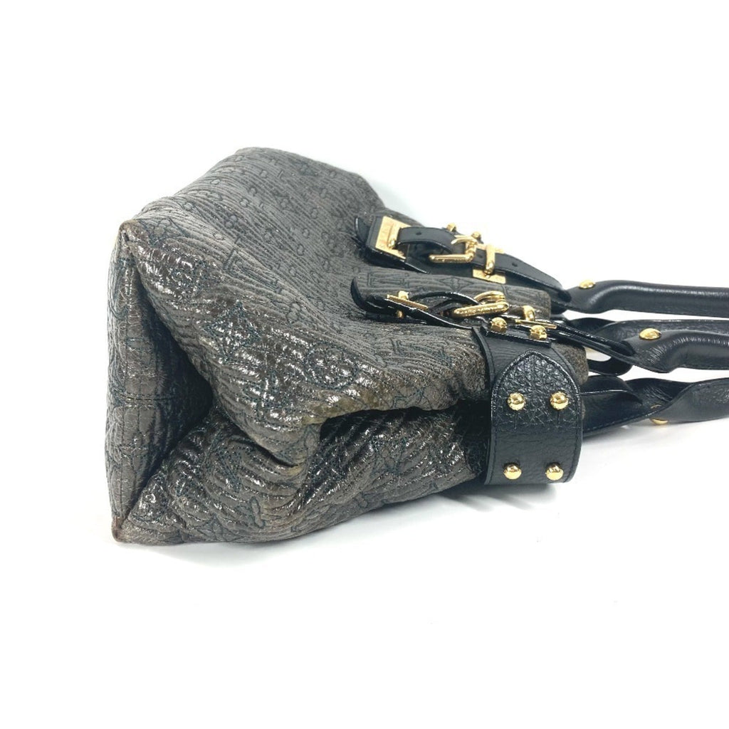 Louis Vuitton Black Noir Handbag Shoulder Bag Tote Bag