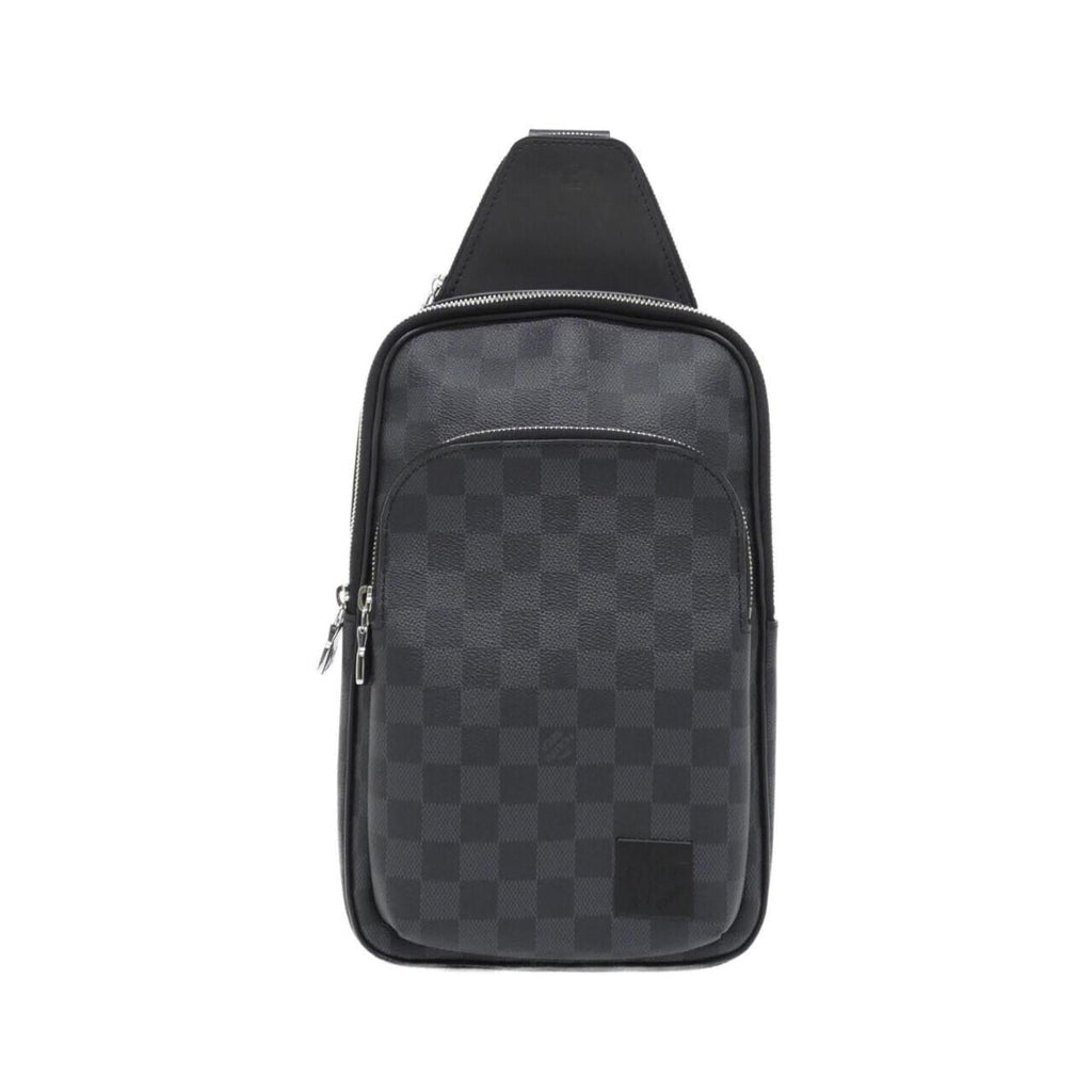 Louis Vuitton Graphite Coated Canvas Shoulder Bag
