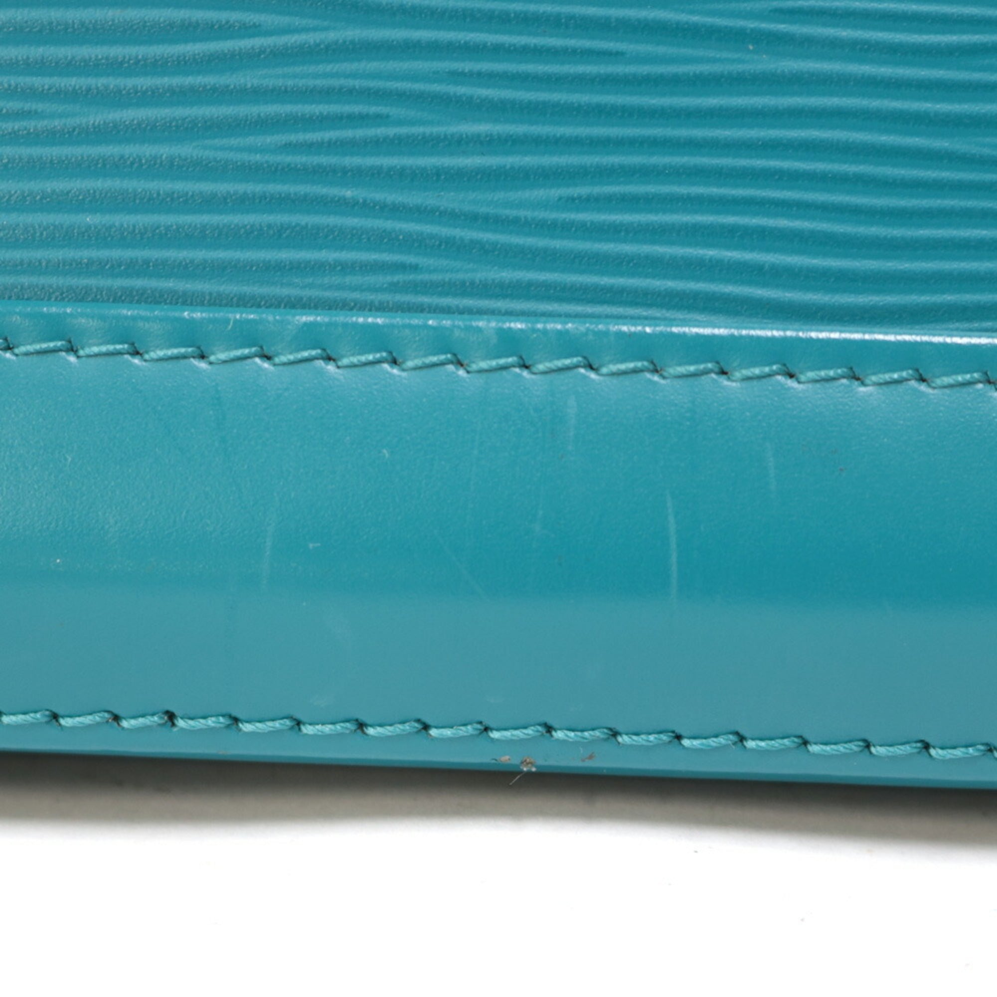 Louis Vuitton Handbag Epi Arma M40624 Blue Cyan Green Ladies Leather