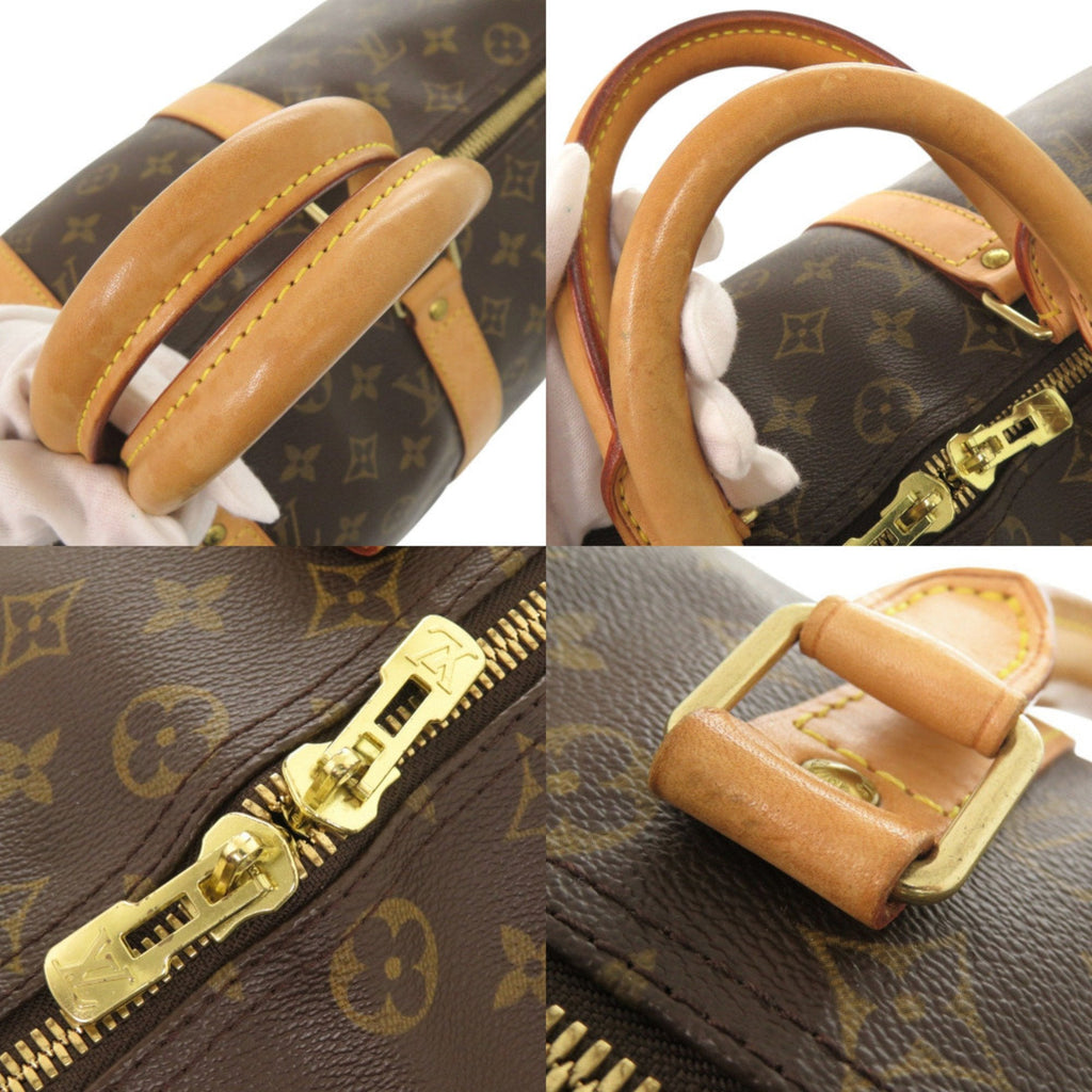Louis Vuitton Brown Monogram Canvas Boston Bag