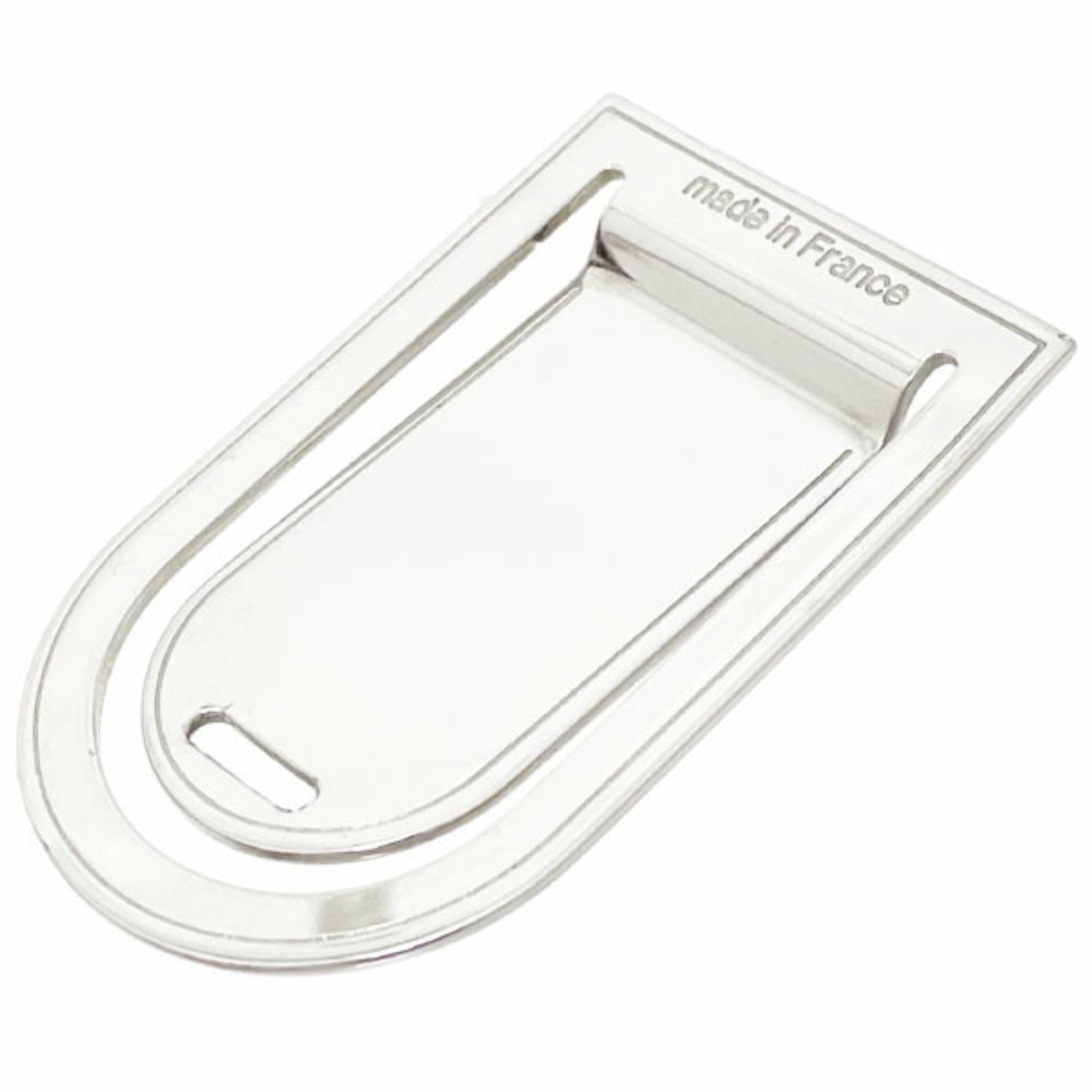 Louis Vuitton Silver Metal Money Clip
