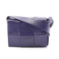 Bottega Veneta Purple Leather Shoulder Bag