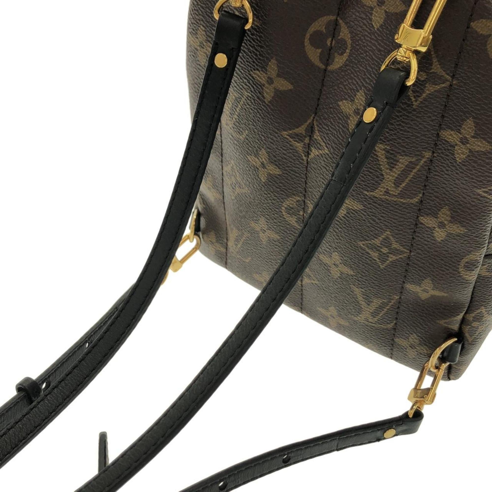 Louis Vuitton Brown Coated Canvas Backpack