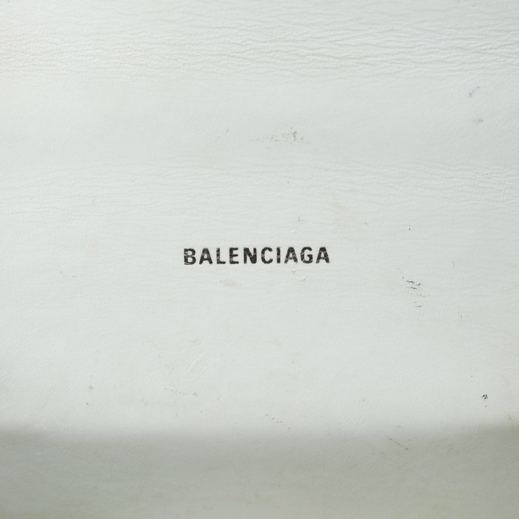 Balenciaga White Leather Shoulder