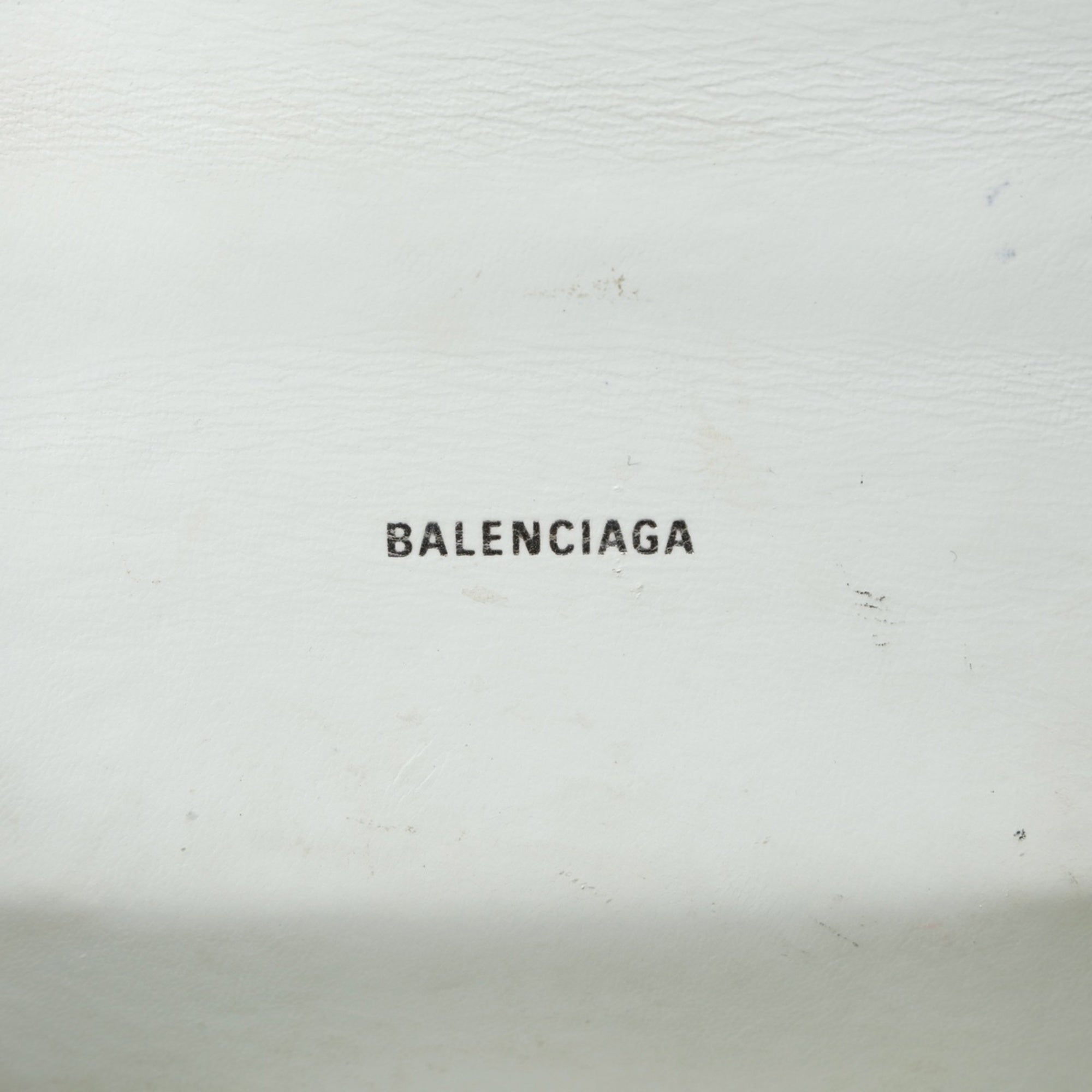 Balenciaga White Leather Shoulder