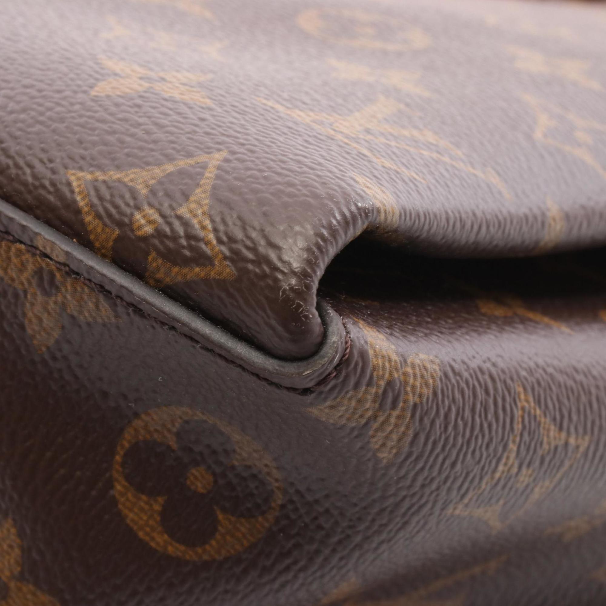 Louis Vuitton Brown Coated Canvas Monogram Pvc Leather Handbag