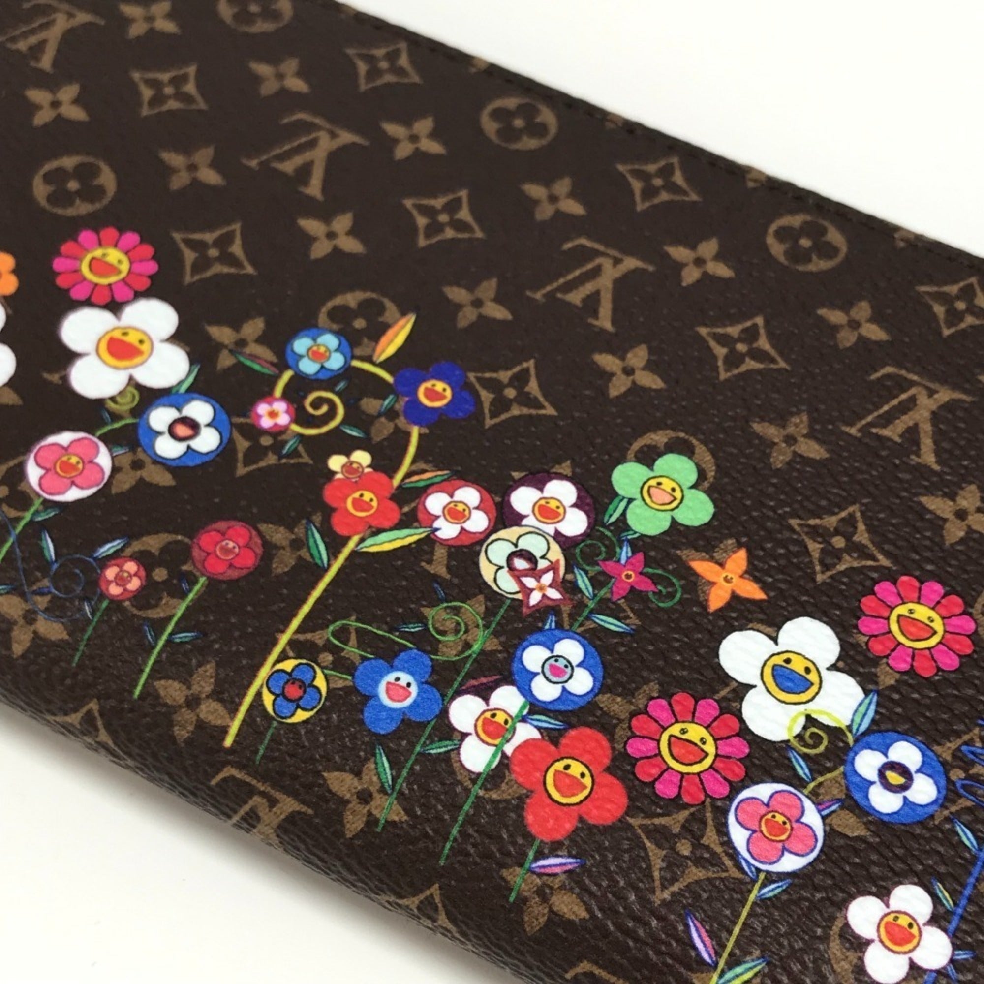 Louis Vuitton Brown Monogram Multi-Color Monogram Long Wallet