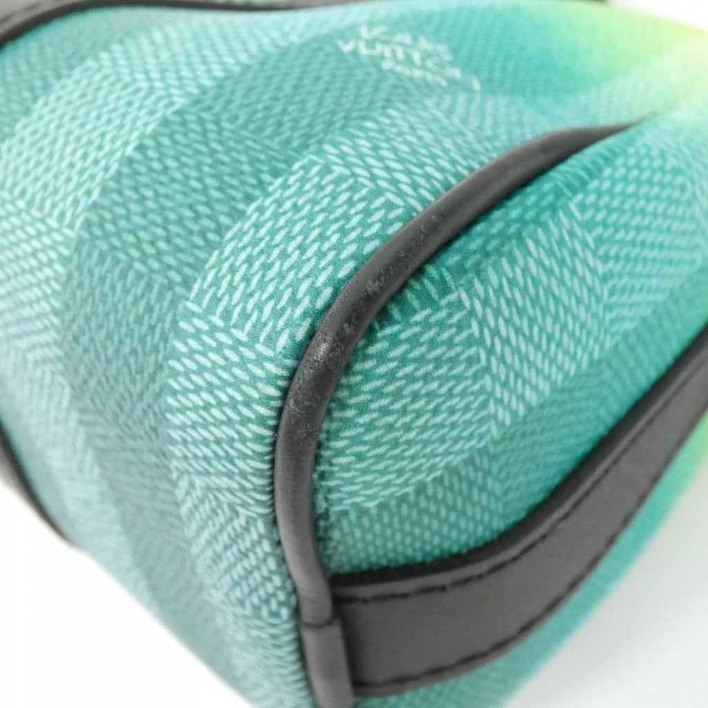 Louis Vuitton Vert Coated Canvas Boston Bag
